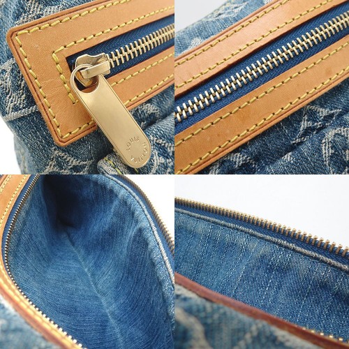 LOUIS VUITTON Shoulder bag Buggy PM Monogram denim M95049 Blue /352227 - Picture 7 of 9