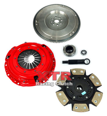 XTR 6-PUCK CLUTCH KIT & FLYWHEEL for 1992-1993 ACURA INTEGRA *FITS ALL MODEL