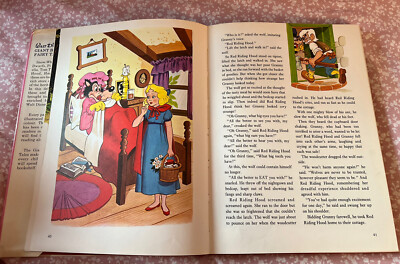 Walt Disney's Giant Book of Fairy Tales Vintage Illustrated