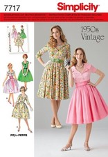 Simplicity Schnitt Nr. 1459.K5 Kleid Vintage Gr. 34 - 42