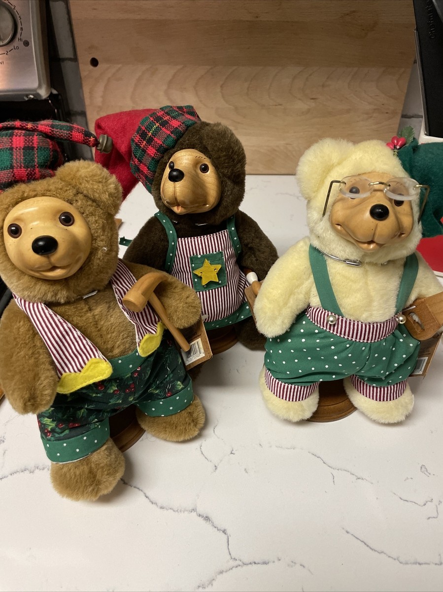 テディベア　Robert raikes bears 木彫り　海外作家レイクスベア テディベア Robert raikes bears 木彫り 海外作家レイクスベア