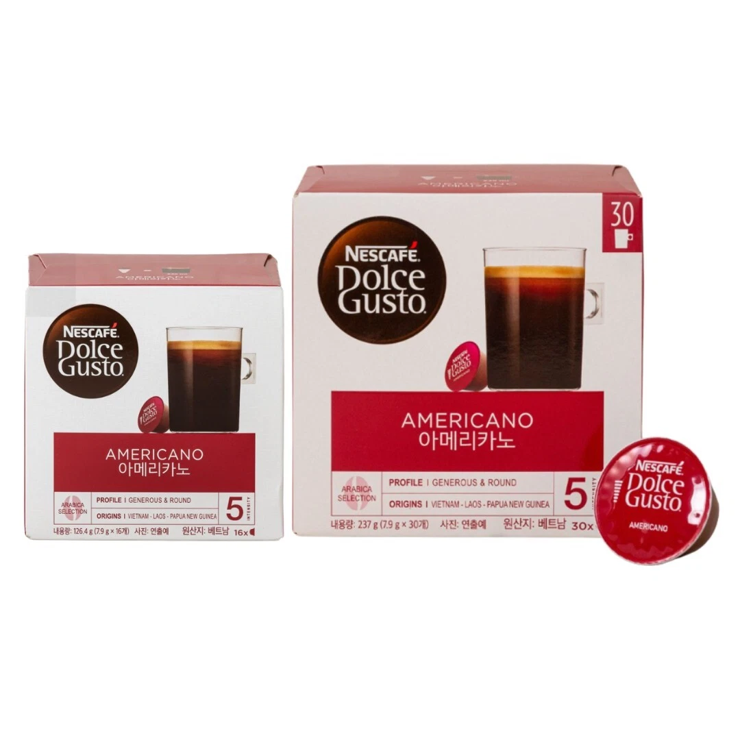 Dolce gusto top americano pods