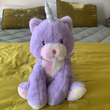 Glow Brights Toy Plush LED with Sound Kittycorn 15" Stuffed Animal - FAO Schearz