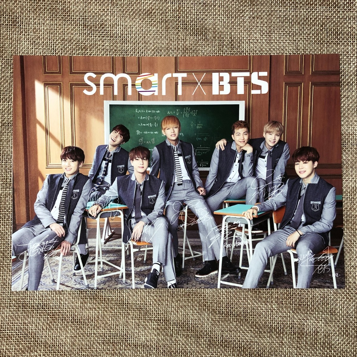 BTS GROUP #10 [BTS X Smart School Uniform ] Official Photo