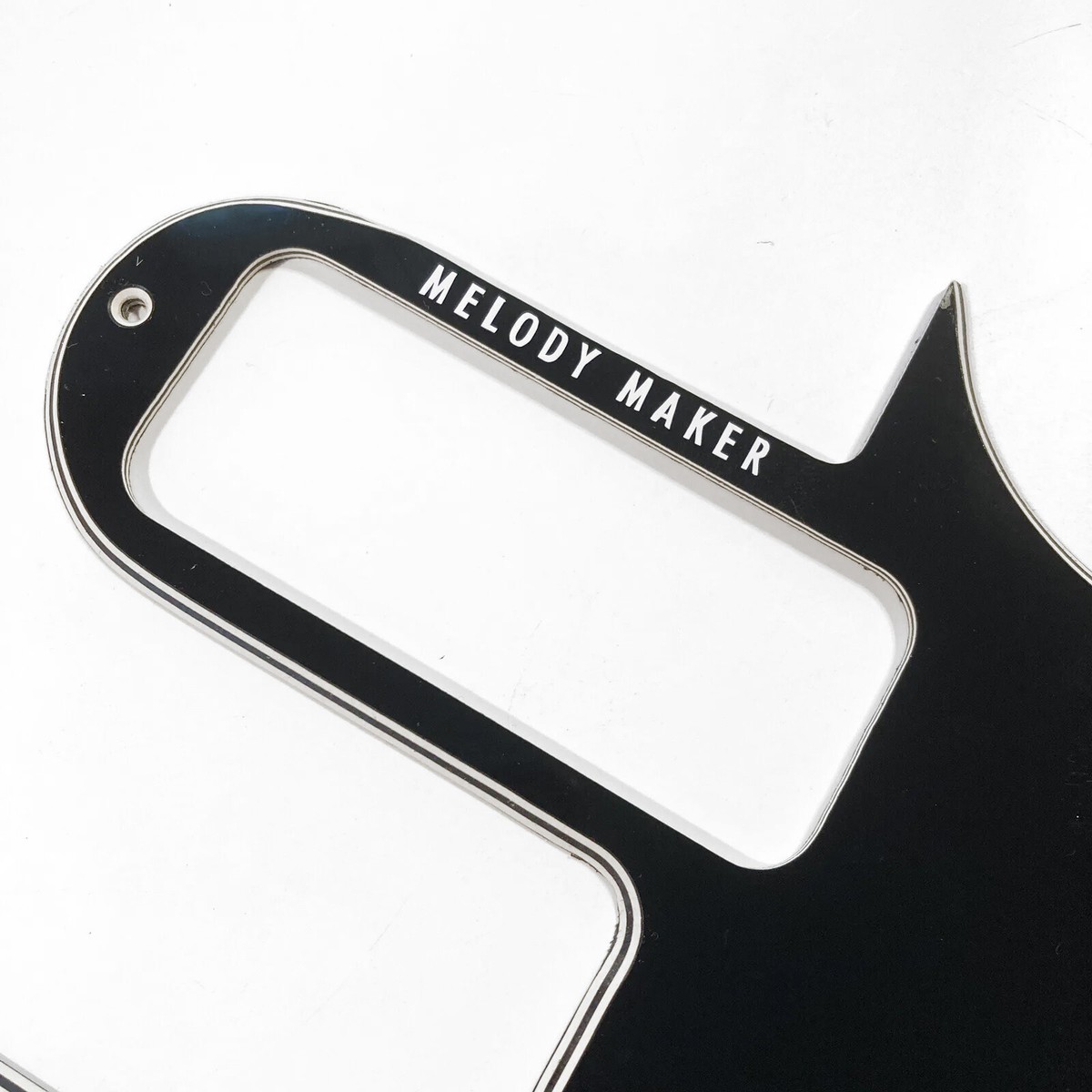 Black/White 5 Ply Pickguard for 1959-1961 Gibson Melody Maker D