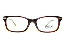 BRAND NEW POLO RALPH LAUREN PH 2136 5533 RED HAVANA AUTHENTIC EYEGLASSES 52 MM
