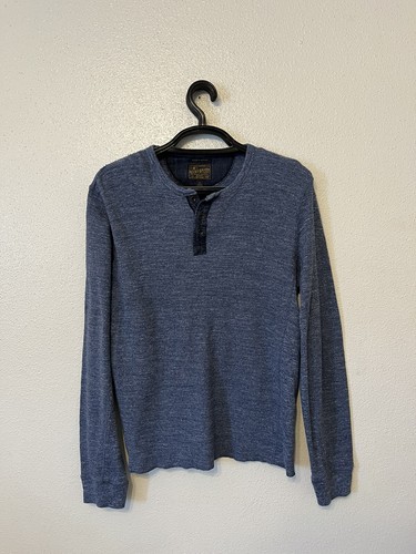 Lucky Brand \u0026 Co Blue Sweater Mens Size 