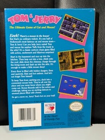 Mint Nintendo NES Tom & Jerry The Ultimate Game of Cat and Mouse Game In Box