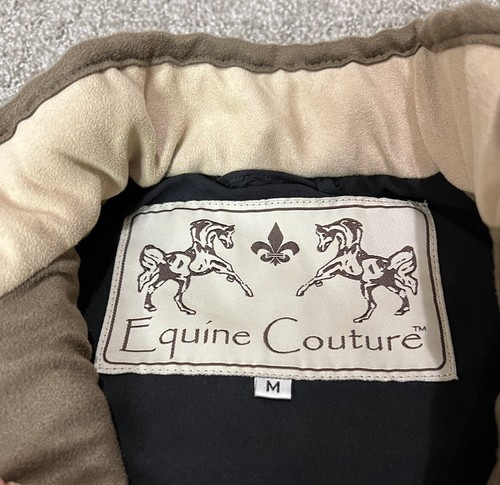 Equine Couture Brown Natasha Jacket Size Medium (child) - Picture 6 of 13