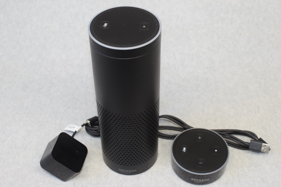 Amazon Echo SK705DI Black Wireless Bluetooth 1st Gen Alexa