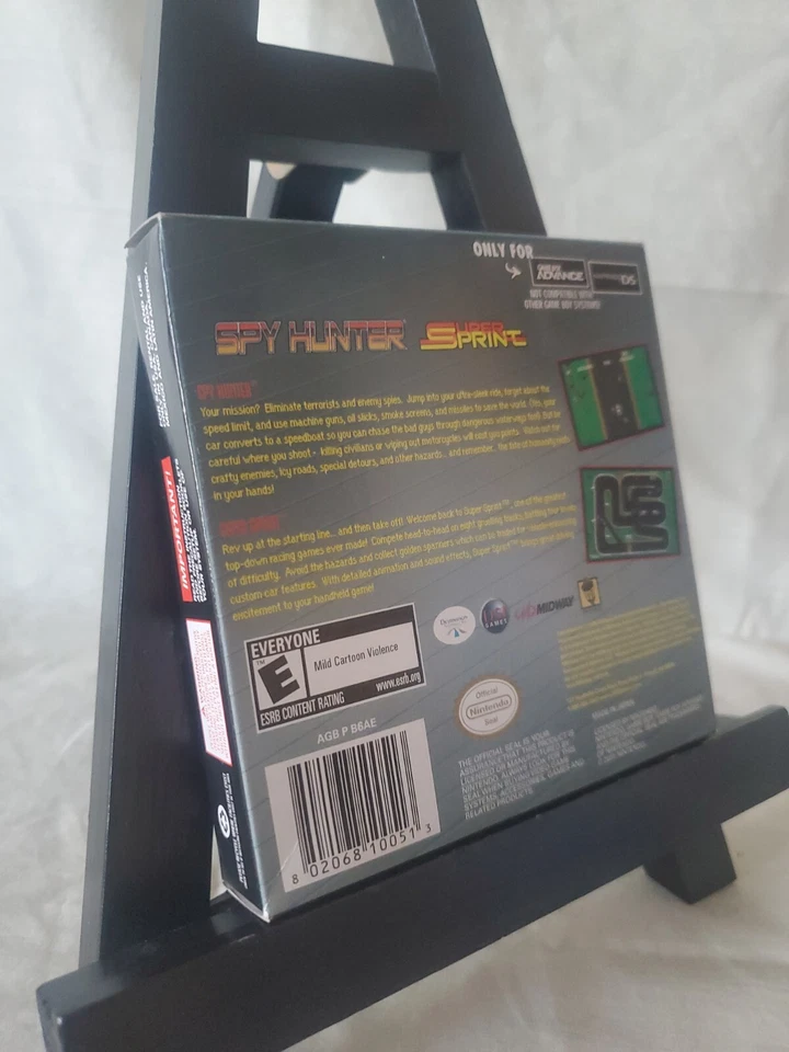 Spy Hunter / Super Sprint Nintendo Game Boy Advance funciona ou dinheiro de volta - Imagem 3 de 4