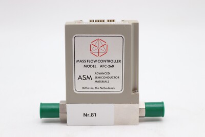 ASM AFC-260 MASS FLOW CONTROLLER 500 sccm Gas: N20