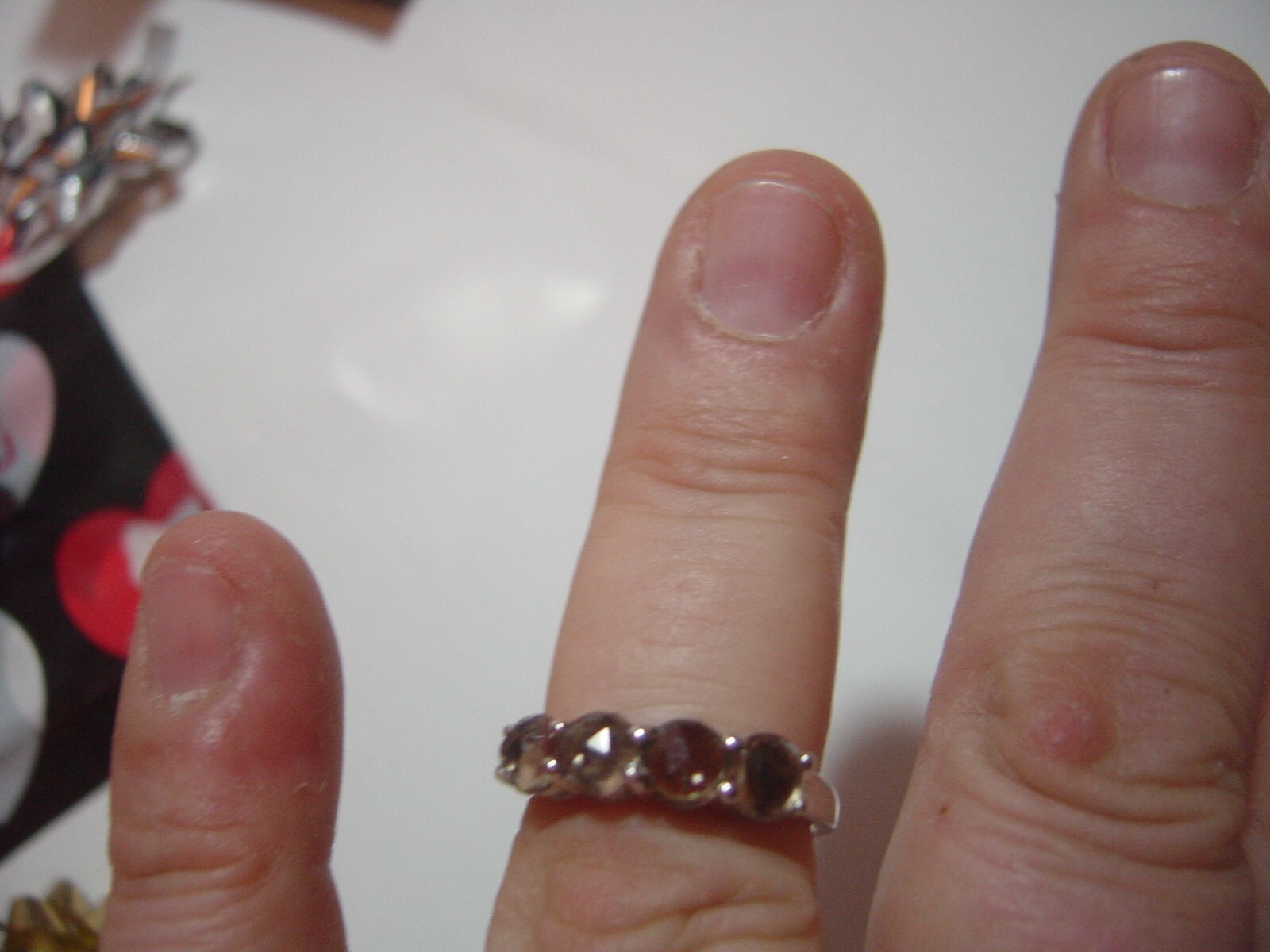 Vintage Solid Silver classic Ring- "Superb" check… - image 7