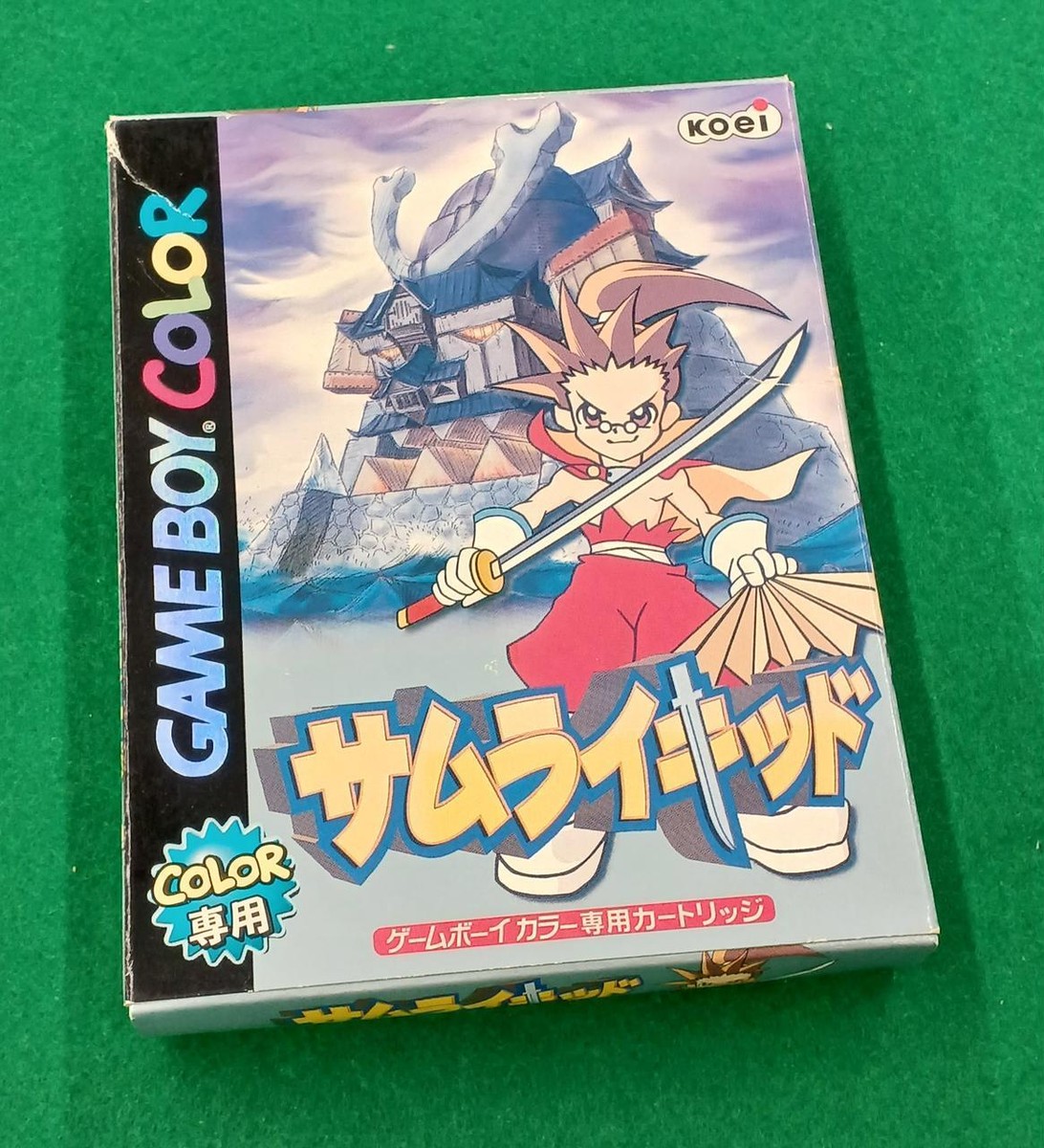 GB サムライキッド ゲームボーイ コーエー ゲームボーイカラー GB サムライキッド ゲームボーイ コーエー ゲームボーイカラー