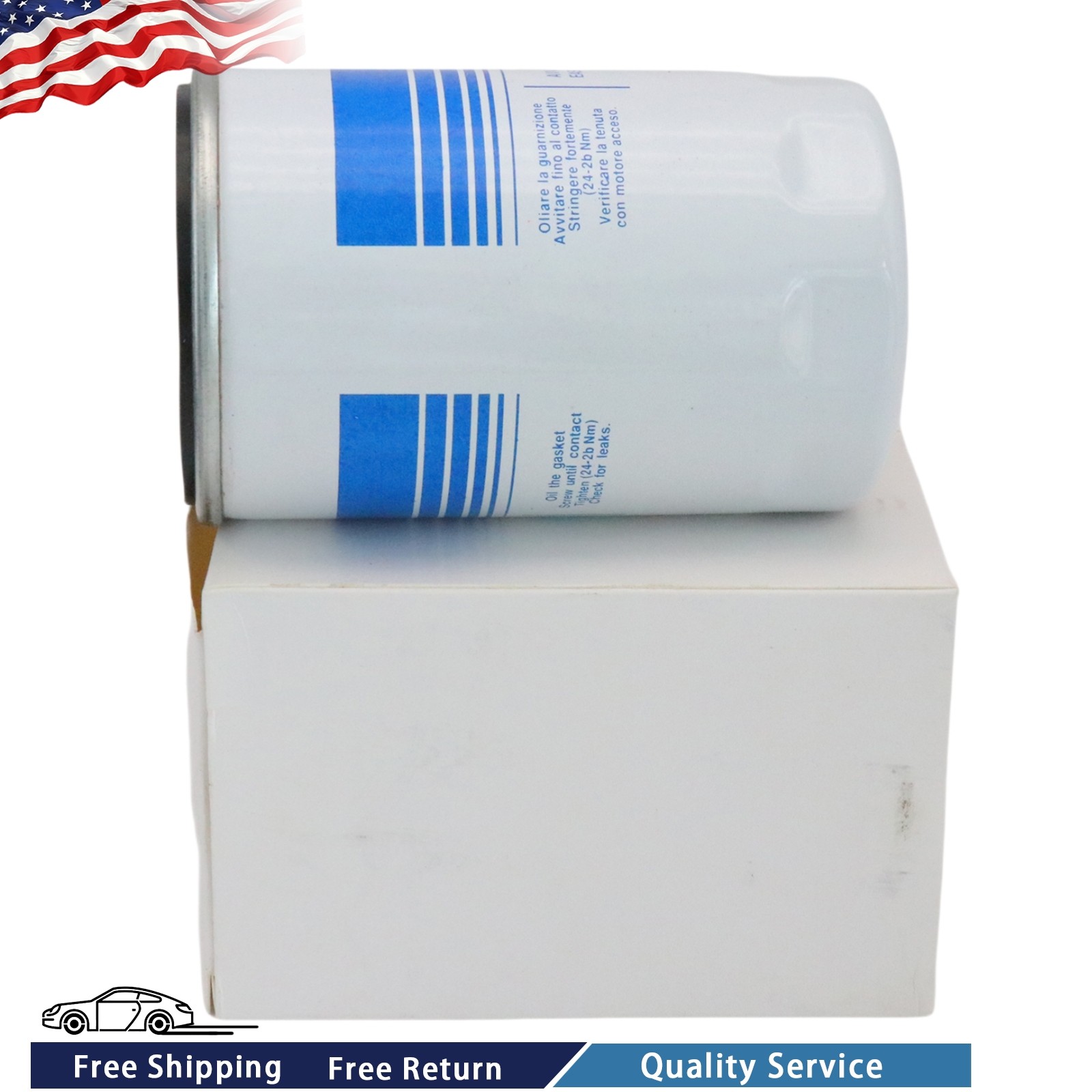4x Oil Filter for 07M115561B Lamborghini Aventador,Murcielago,diablo,Centenario