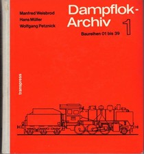 Dampflokarchiv Band 1-4 * Verlag VEB Transpress - Komplette Sammlung