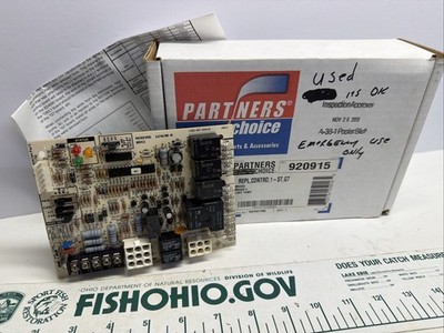 PARTNERS CHOICE 920915 NORDYNE CONTROL 1 - ST, G7 BOARD 1182-200