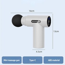 USB Mini Massage Gun Fascia Machine Muscle Re...