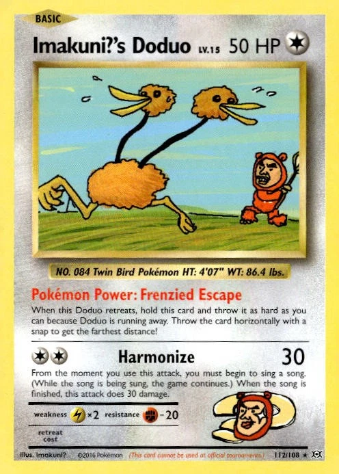 旧裏 イマクニ？のドードー Imakuni?'s Doduo Gym Imakuni?'s Doduo Pokémon TCG Cards for sale | eBay