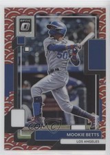2022 Panini Donruss Optic Photon Prizm Mookie Betts #184 2id