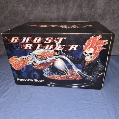 GHOST RIDER HELL CYCLE PREVIEW BUST DIAMOND SELECT GENTEL GIANT LTD EDN 935/5000