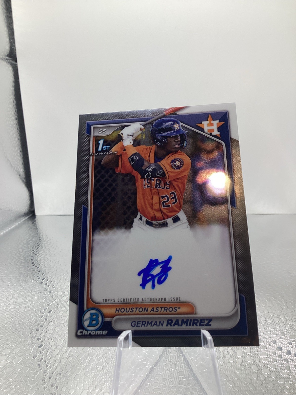 2024 Topps Bowman Chrome German Ramirez Auto #CPA-GR