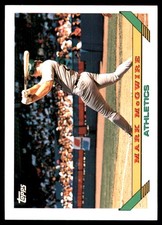 Mark McGwire 1992 Topps #100 Athletics MLB READ FREE SHIPPING AutographDen