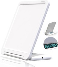 NightWatch Vollspektrum Tageslichtlampe 10000 Lux UV-Frei, Timer, Memoryfunktion