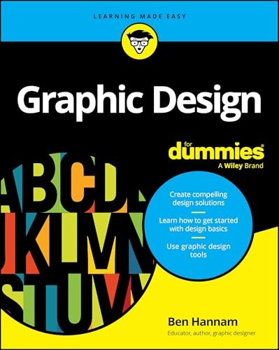 Graphic Design For Dummies by Ben Hannam (Paperback Book) - Image 4
