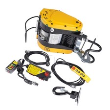 Elektrokettenzug mit 300 kg Tragkraft, Elektrische Winde mit 30 m Drahtseillänge