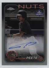 2024 Topps Pro Debut Chrome Refractor Auto /99 Tai Peete #PDC-107 Auto 1f5h