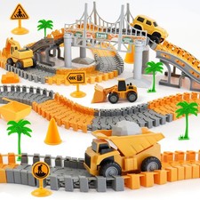 Race Tracks Toys for Kids Ages 3-5 - Best Birthday Gifts for 3 4 5 6 7 Year O...