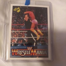 DONALD TRUMP Rookie Card 1990 WWF WrestleMania Macho Man Randy Savage RC MT #54