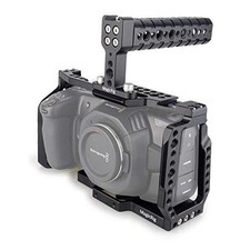 BMPCC 4K /BMPCC 6K for Blackmagic Pocket Cinema Camera Cage with Top Handle