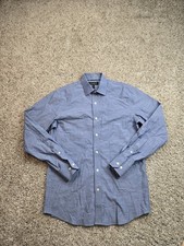 Banana Republic Shirt Mens Small Blue Long Sleeve Button Up Standard Fit