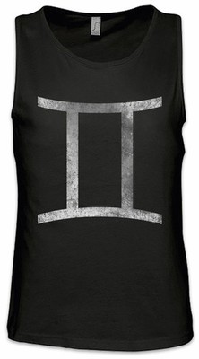 Zodiac Sign Gemini Herren Tank Top Zwillinge Twins Horoskop Tierkreis