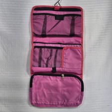 Pink Body Wrappers Dance Travel Organizer Hanging Hook Mesh Pockets Jazz Ballet
