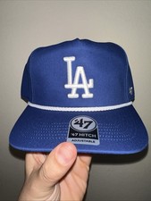 Los Angeles Dodgers Hitch 47 Rope Hat Cap Gol...