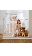 Babelio Extra Wide Walk Thru Child Safety Gate, 29"-48" Auto Close, Easy Install