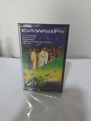 VTG Earth Wind & Fire Let's Groove Cassette 1990 CBS Shining Star Collectable 