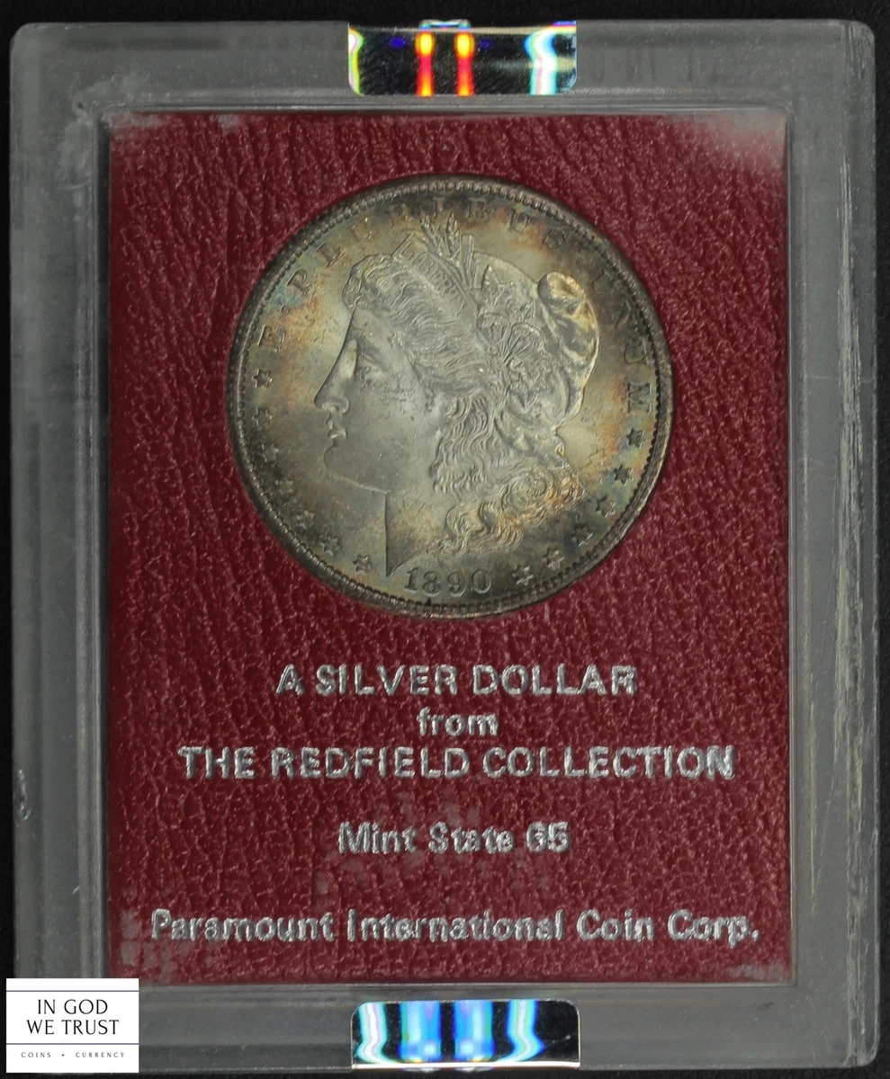 San Francisco Silver 1890 Year Morgan US Dollars (1878-1921) for