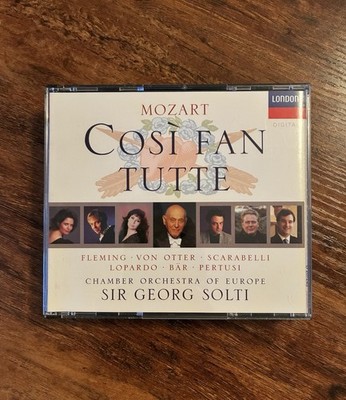 Cosi Fan Tutte by Mozart / Solti / Chamber Orchestra of Europe (CD, 1996)