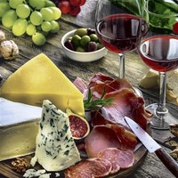 20 Servietten Antipasti - Tisch Voller Vorspeisen 33X33Cm