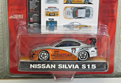 2004 JADA IMPORT RACER NISSAN SILVIA S15 MOTOREX TUNER SUPER RARE NEW IN PACKAGE