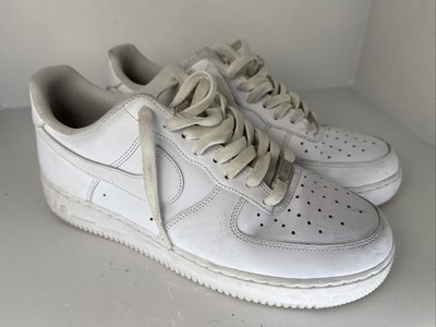 Nike Air Force 1 '07 Triple White Men's Low Top Sneakers Size 10