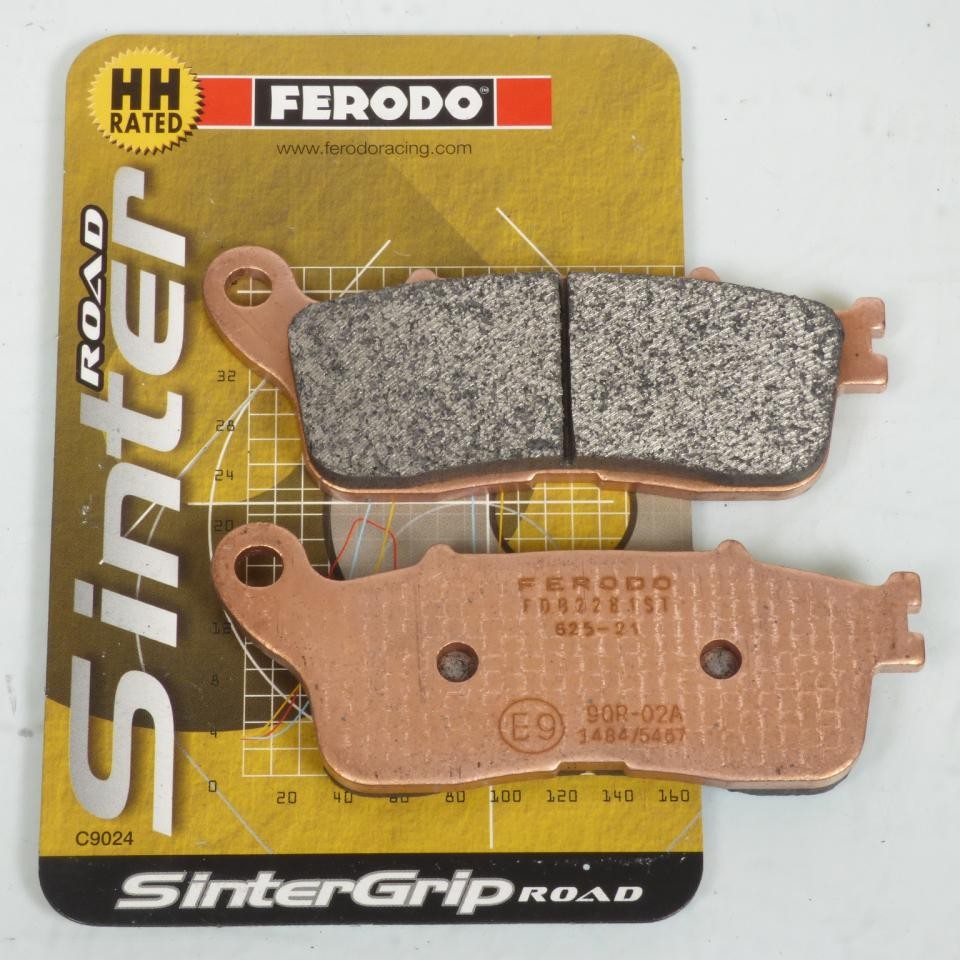 Plaquette de frein arrière Ferodo pour moto Honda 1200 Vfr X Crosstourer 2012-2018