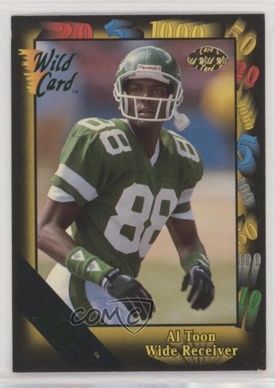1991 Wild Card 10 Stripe Al Toon #56 9om