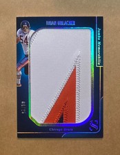 2025 Panini Silhouette Brian Urlacher Jumbo Memorabilia Holo Silver Patch #04/25