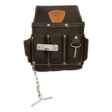 McGuire-Nicholas 526-CC Leather Electrician’s Tool Pouch w/ Tape Holder, New WOT