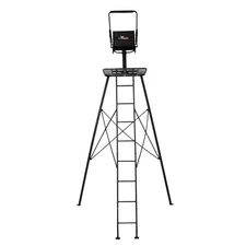 Big Game Apex Tripod Treestand with 360 Degree Seat and Shooting Rail(For Parts)